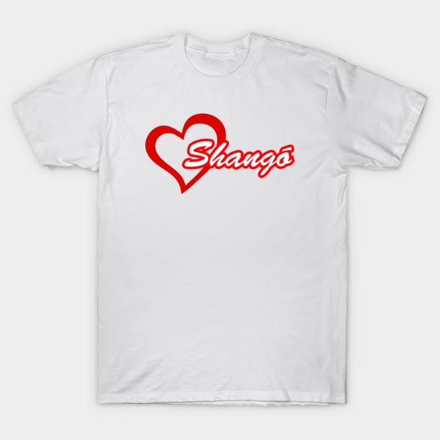 Shangó T-Shirt by Korvus78